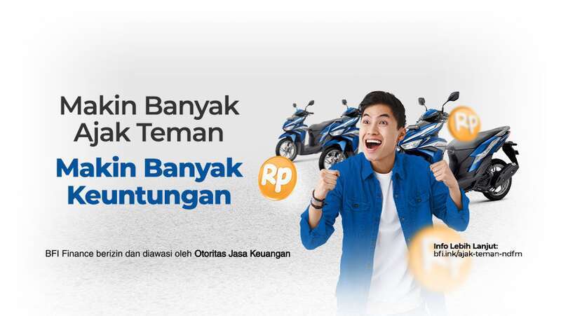Referral Program BFI Finance BPKB Motor Guarantee Financing