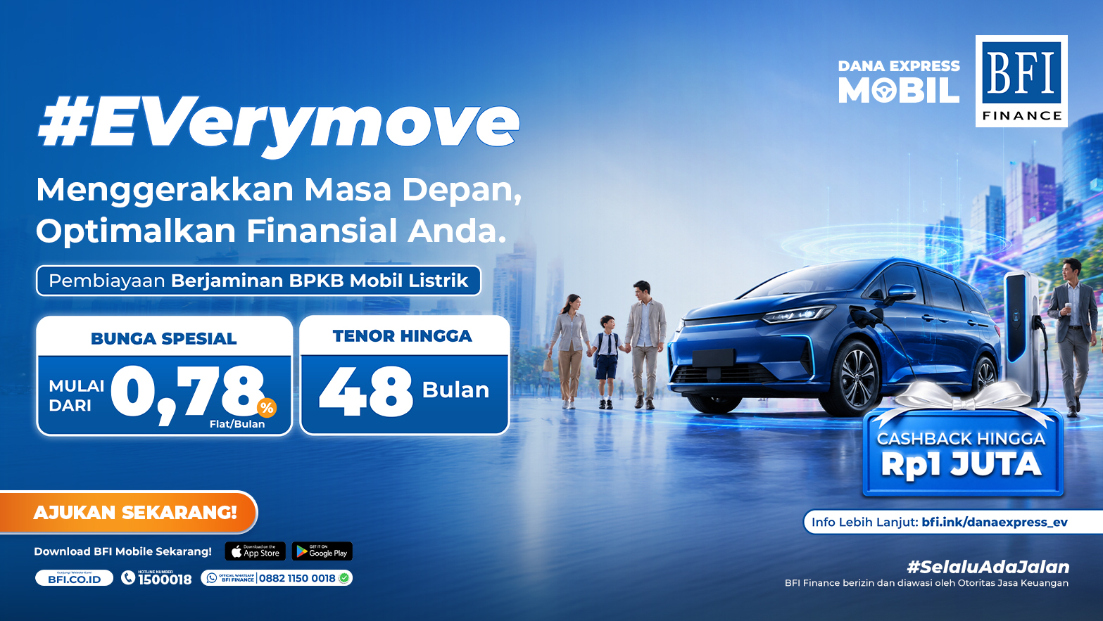 BFI Dana Express Mobil Listrik - Ubah Mobil Listrik Jadi Uang Tunai!