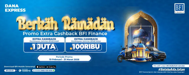 Promo Berkah Ramadan – Promo Cashback BPKB Kendaraan