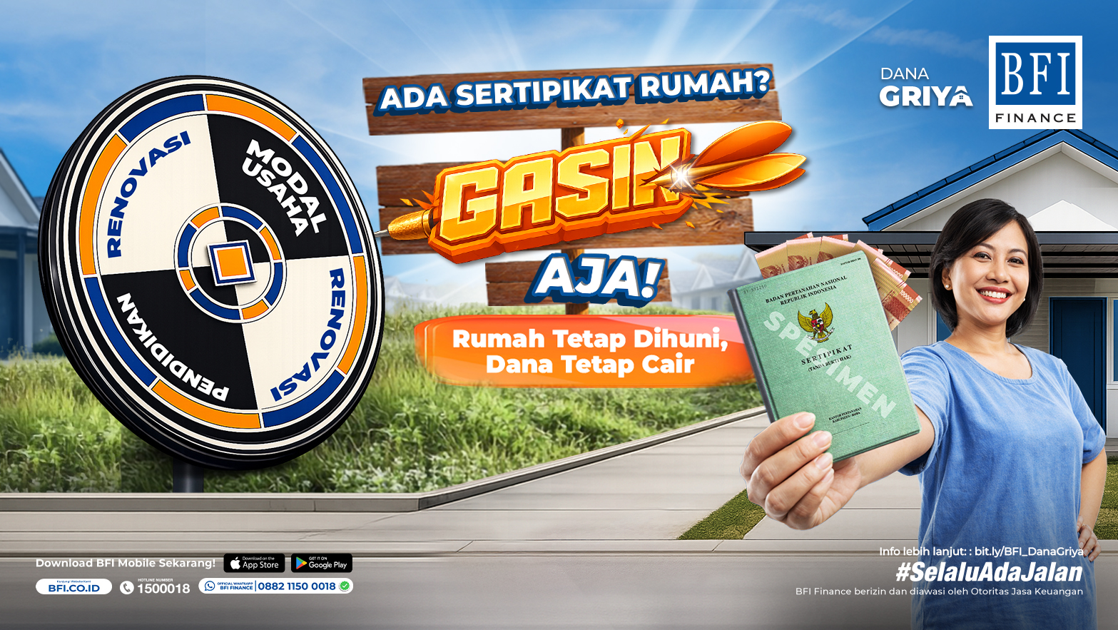 BDI Dana Griya - Cash Loan Guaranteed by House Certificate - Entrepreneurial Package