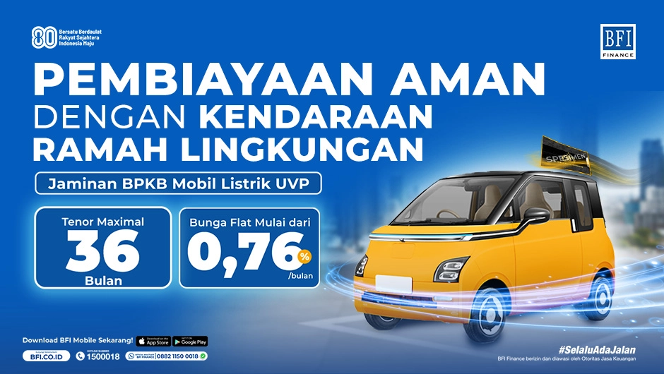 BFI Dana Express Mobil - Ubah Mobil Listrik Jadi Uang Tunai!