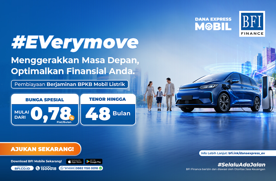 BFI Dana Express Mobil Listrik - Ubah Mobil Listrik Jadi Uang Tunai!