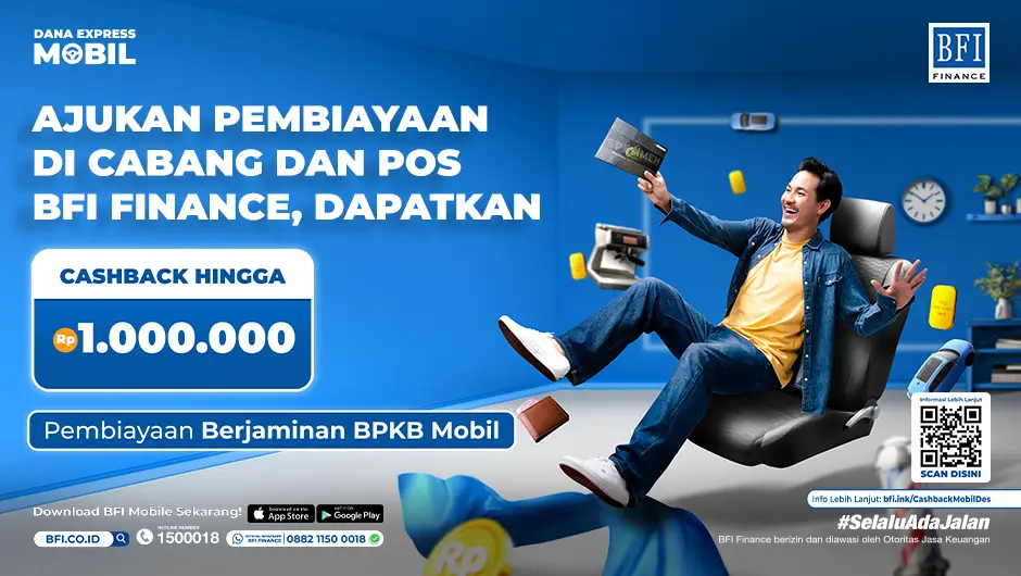 BFI Dana Express Mobil - Program Spesial Cashback BPKB Mobil Desember 2025