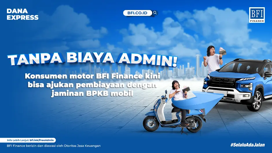 BFI Dana Express Mobil - Free Admin Fee Program