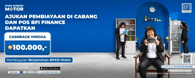 BFI Dana Express Motor - Special Cashback Program