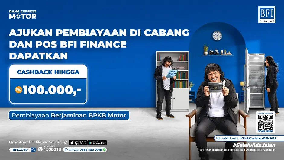 BFI Dana Express Motor - Special Cashback Program