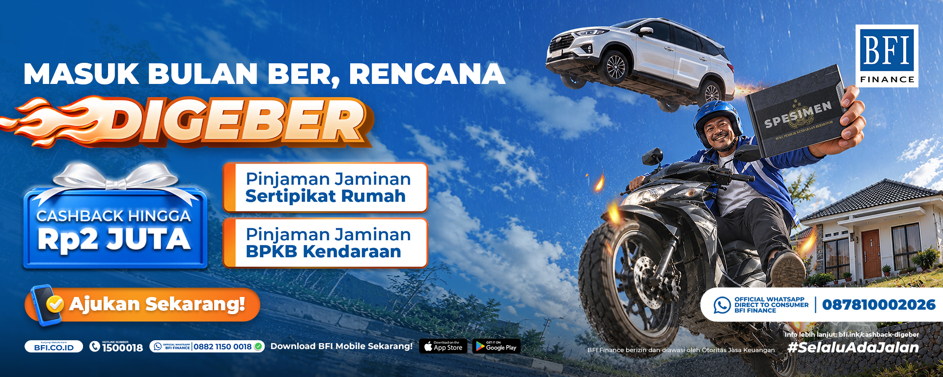 Accelerate Your Plans in the BER Months, Get Cashback of Up to Rp2 Million!