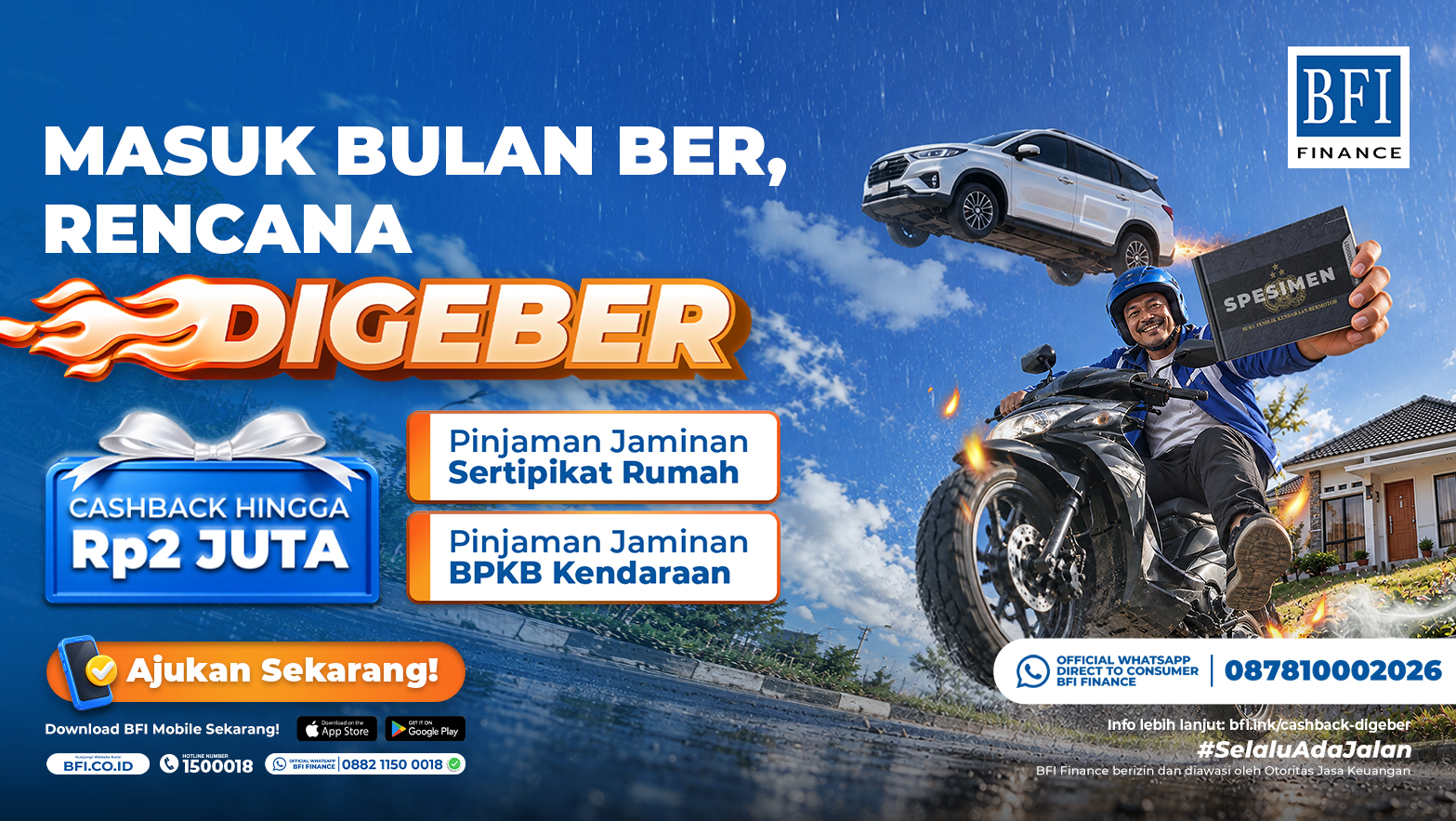 Rencana DIGEBER di Bulan BER, Dapatkan Cashback Hingga Rp2 Juta!