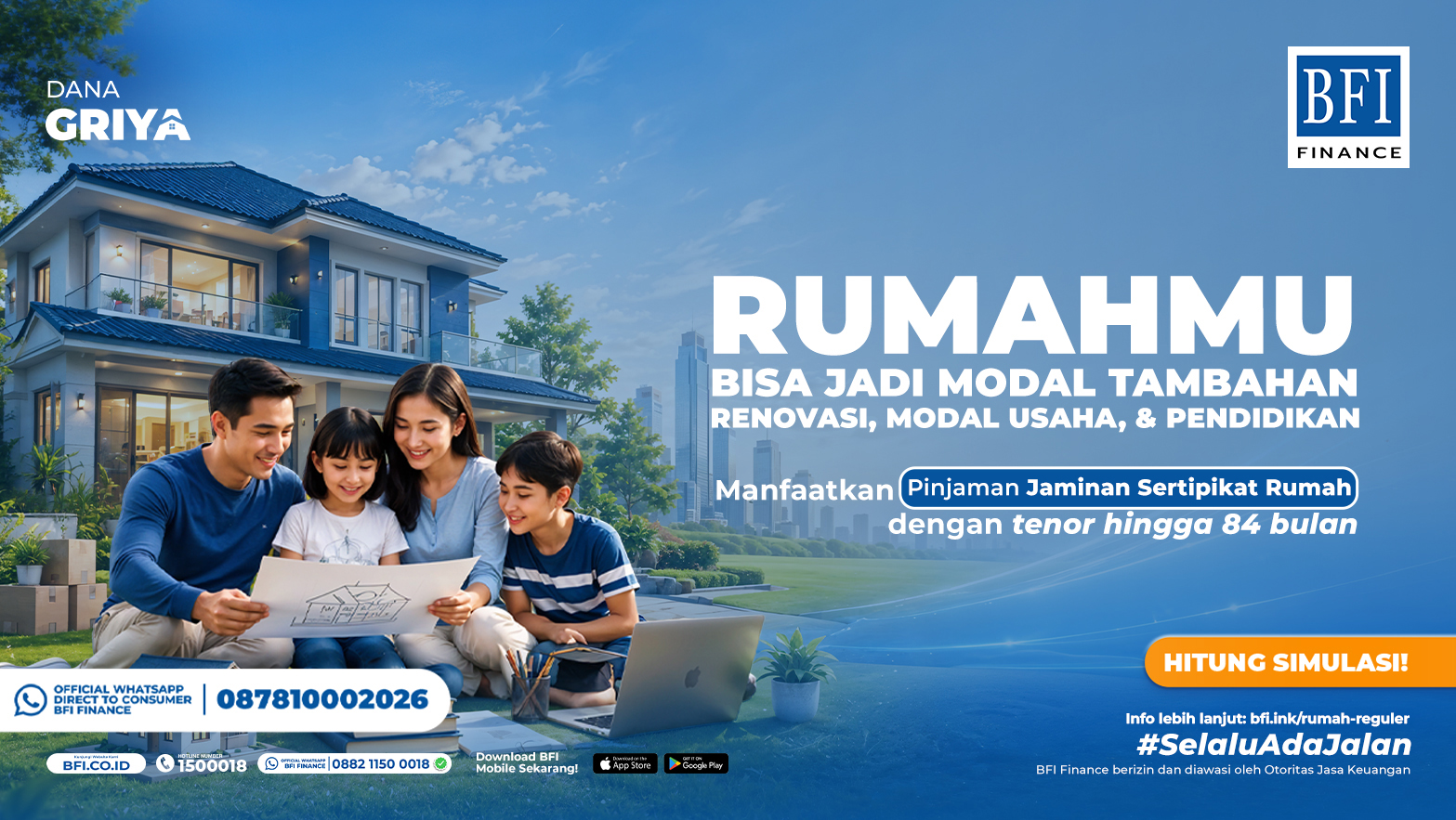 BDI Dana Griya - Cash Loan Guaranteed by House Certificate - Entrepreneurial Package