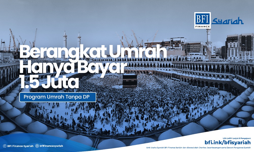 Promo Pembiayaan Umrah DP 0% - My Ihram