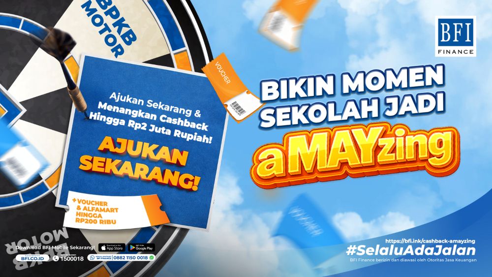 aMAYzing Deal! Ajukan Sekarang, Cashback + Voucher Alfamart Menanti 