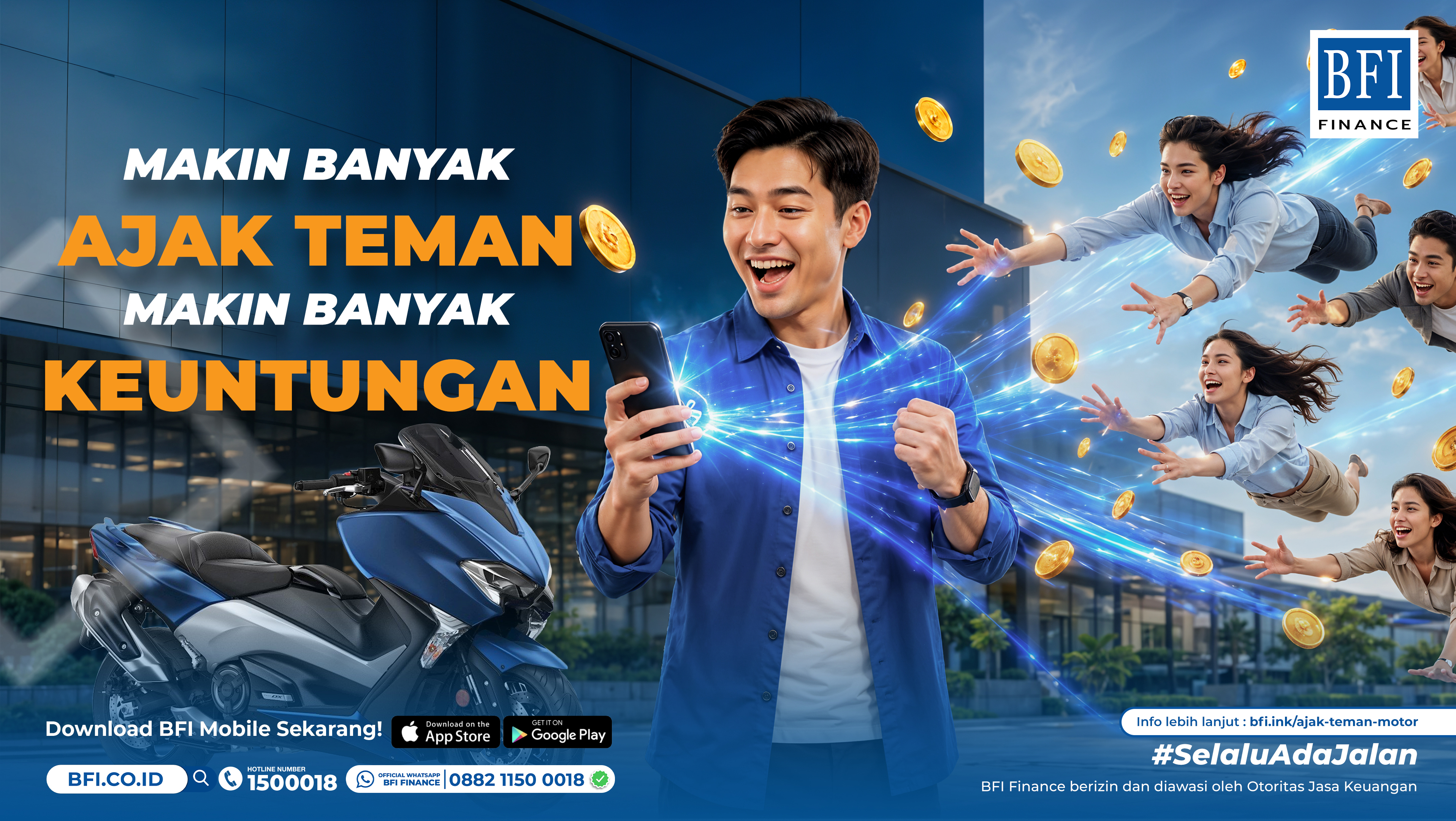 Referral Program BFI Finance BPKB Motor Guarantee Financing