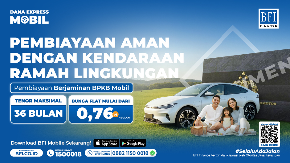 BFI Dana Express Mobil - Ubah Mobil Listrik Jadi Uang Tunai!