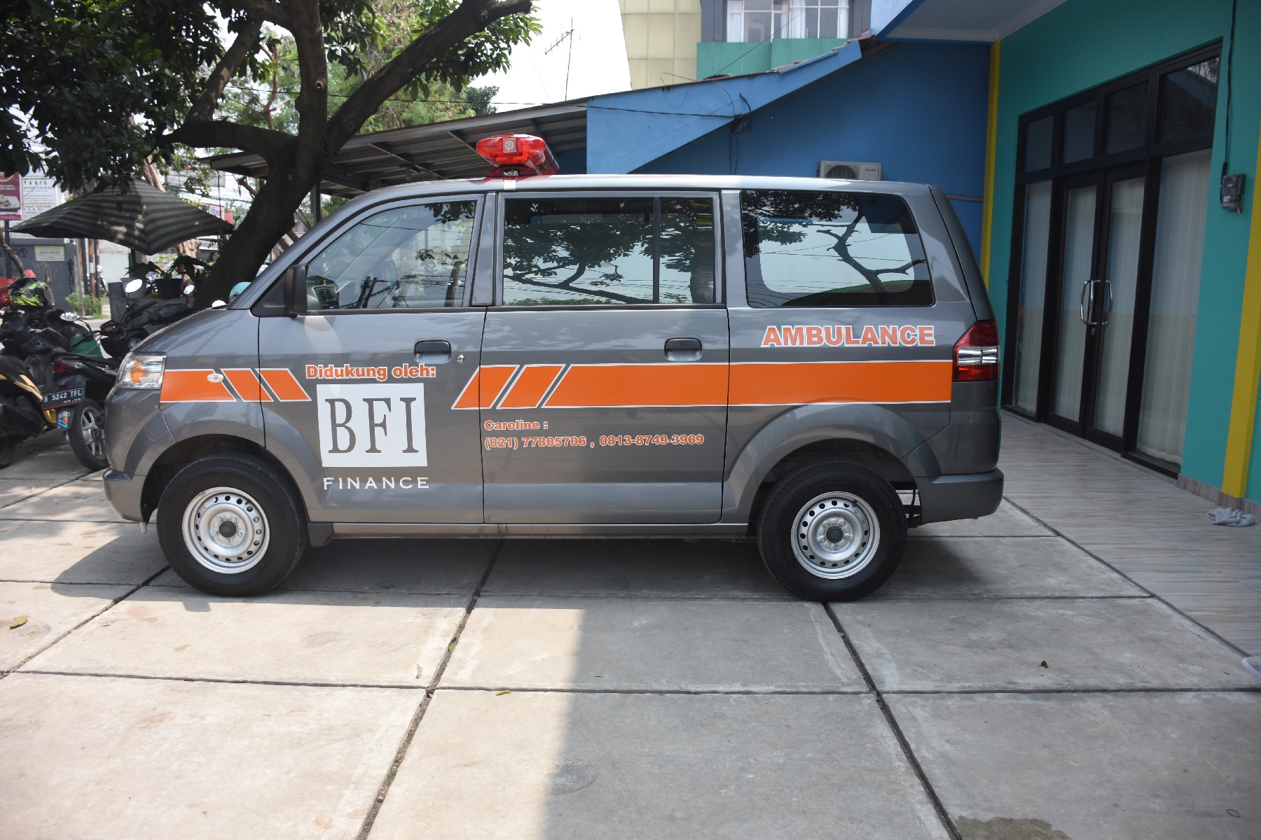 Ambulans akan digunakan untuk menjangkau masyarakat prasejahtera atau evakuasi saat bencana