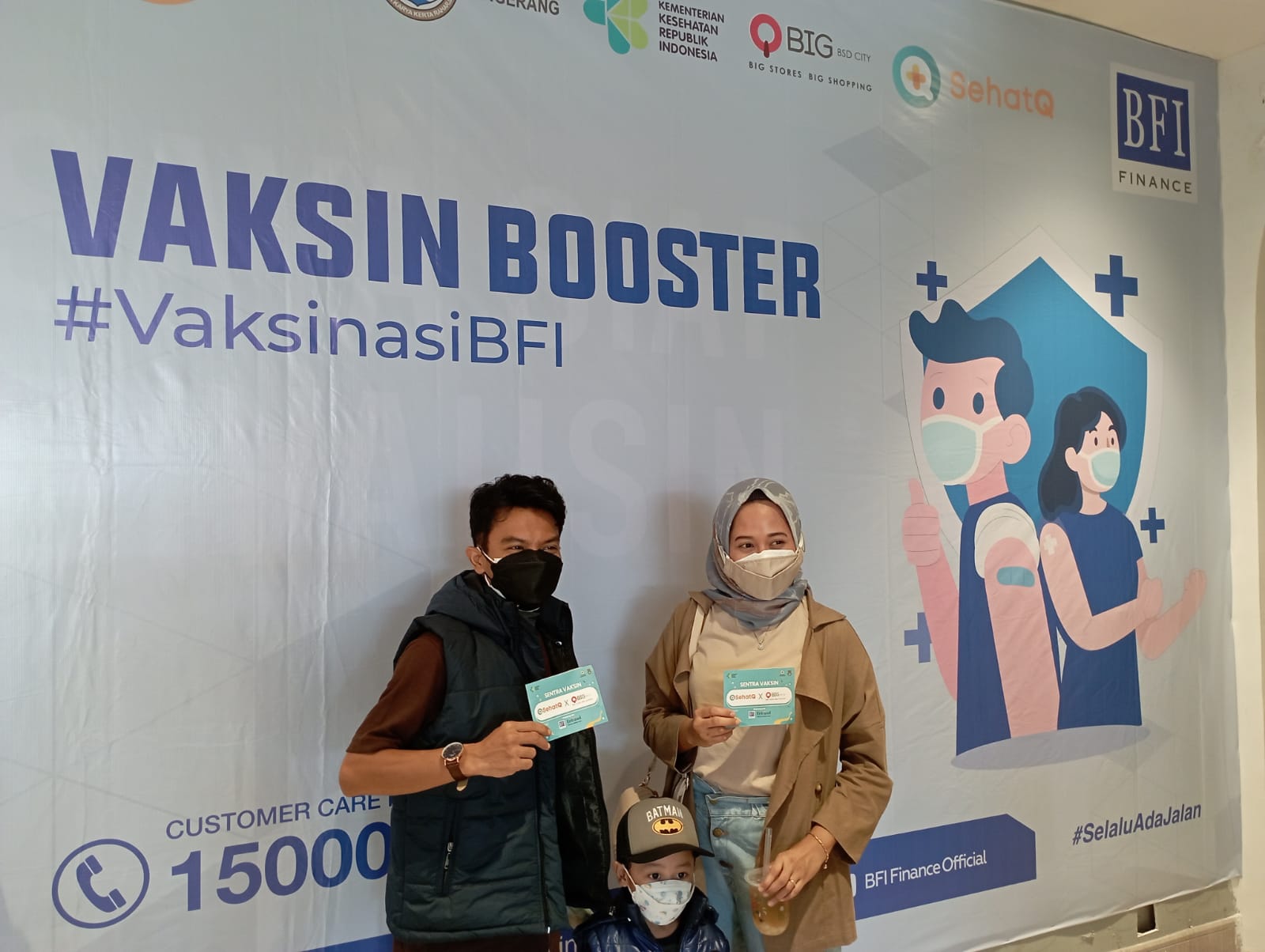 Vaksinasi booster dibuka untuk karyawan & anggota keluarga, mitra binis & masyarakat 