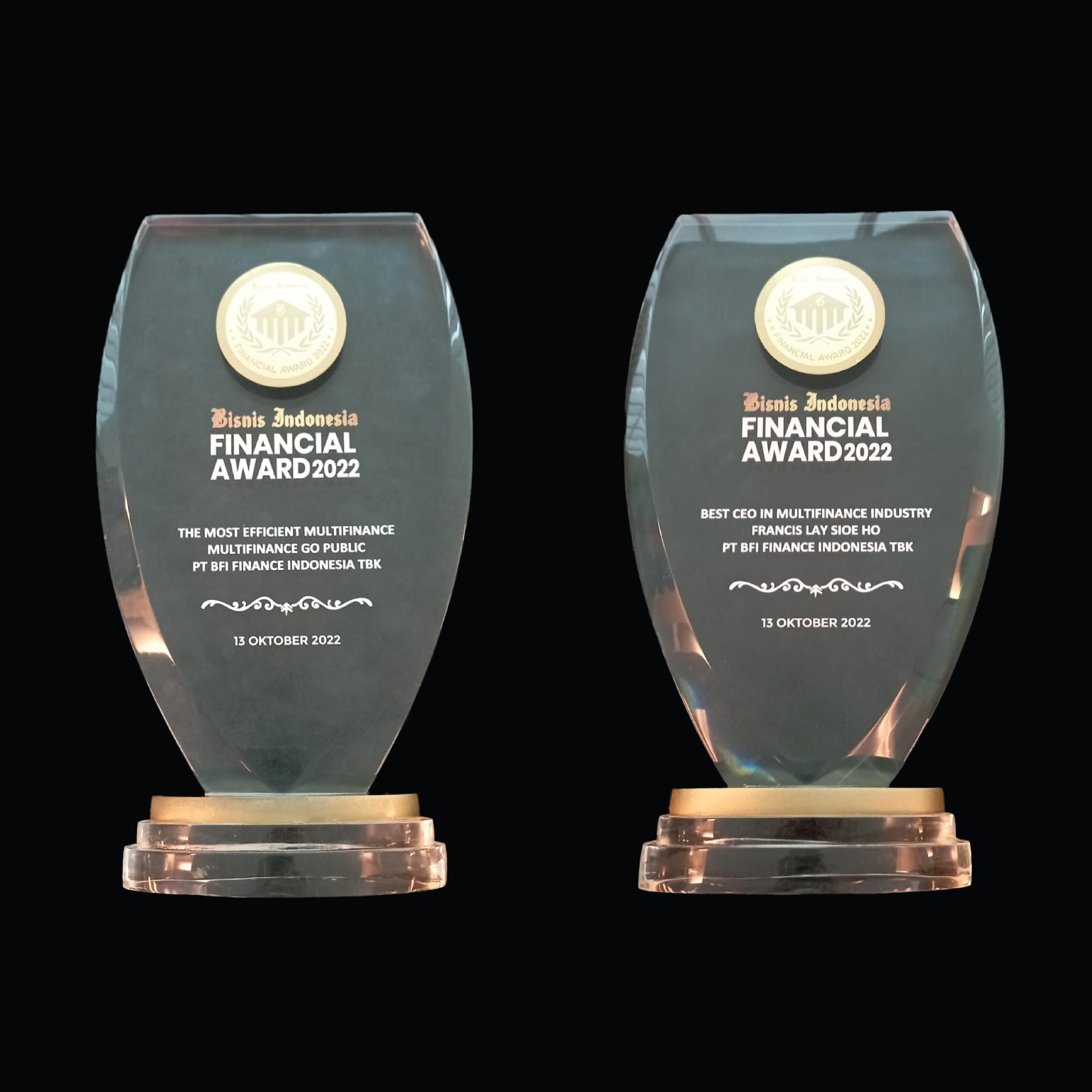 BFI Finance Menang Dua Kategori dalam Bisnis Indonesia Financial Award 2022