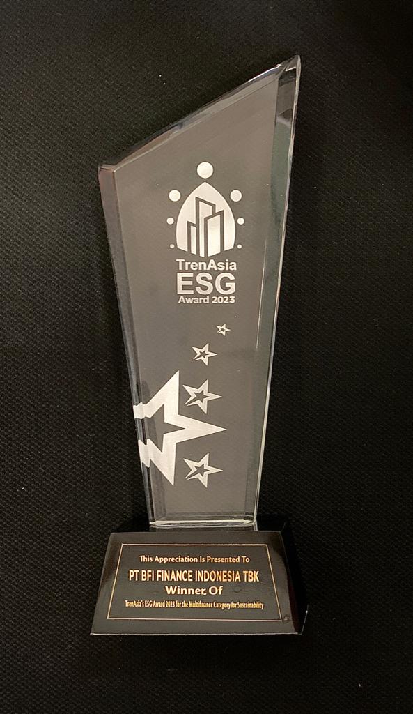 BFI Finance Attains the Sustainability Title in TrenAsia ESG Awards 2023