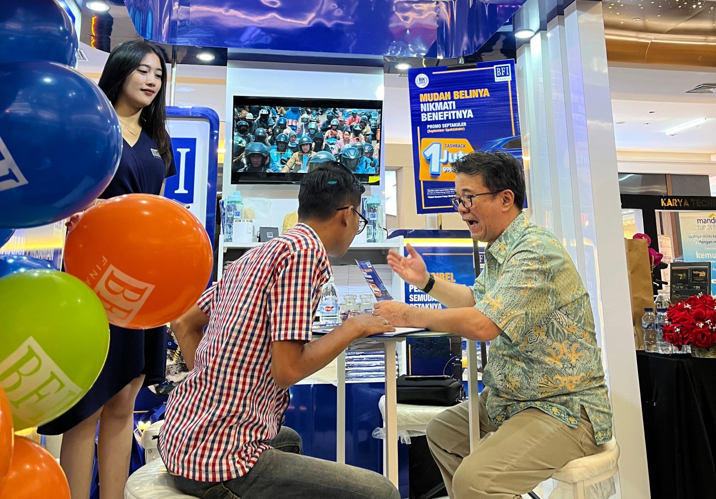 BFI Finance hadirkan promo khusus dalam Pameran Multifinance Day 2023