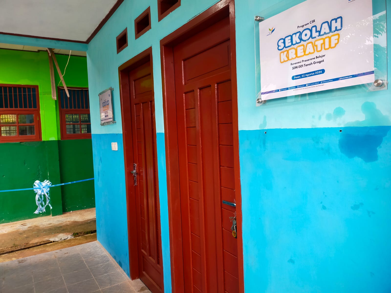 Facility development of additional toilets at SDN 001 Tanah Grogot, Paser, East Kalimantan