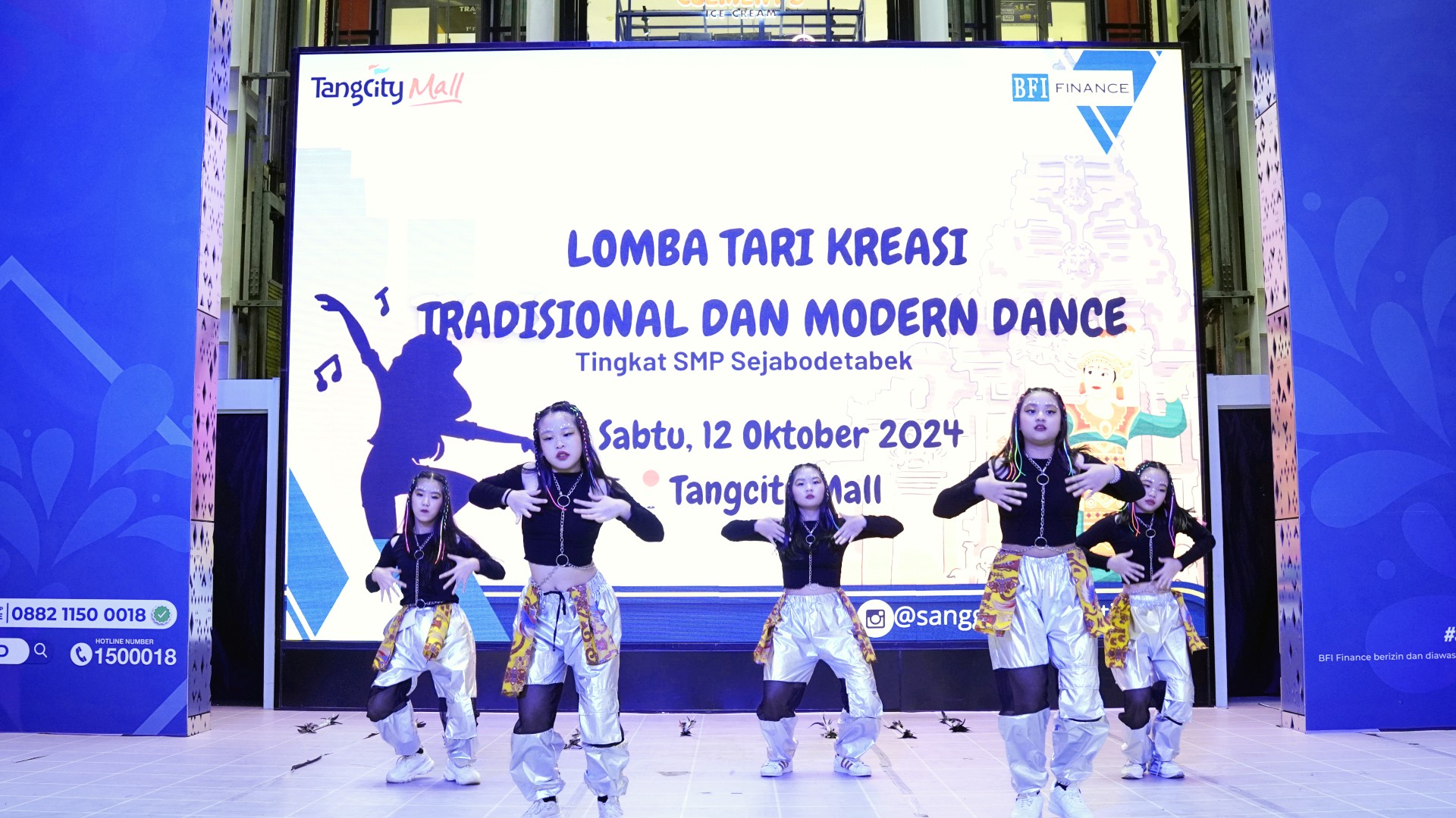 Unjuk bakat dari para peserta lomba