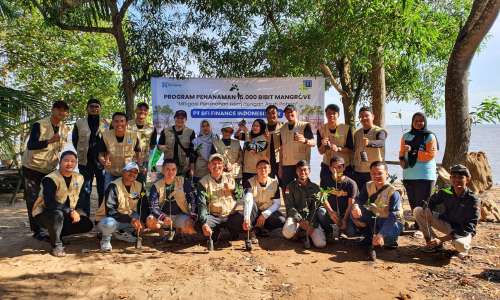Supporting Sustainable Nature Conservation,  BFI Finance Plants 15,000 Mangrove Seedlings in Six Areas  