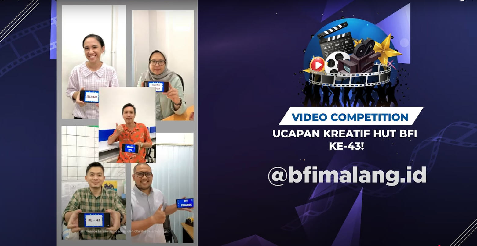 Creative videos to express anniversary greeting