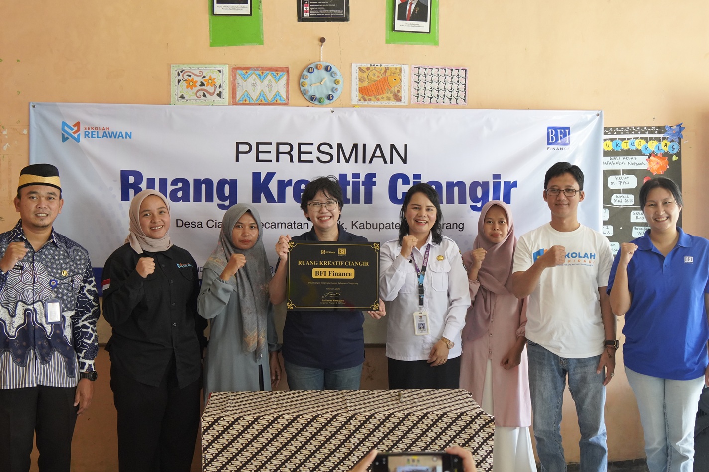 Perkuat Akses Pendidikan dan Pemberdayaan Masyarakat,  BFI Finance Hadirkan Ruang Kreatif di Kabupaten Tangerang