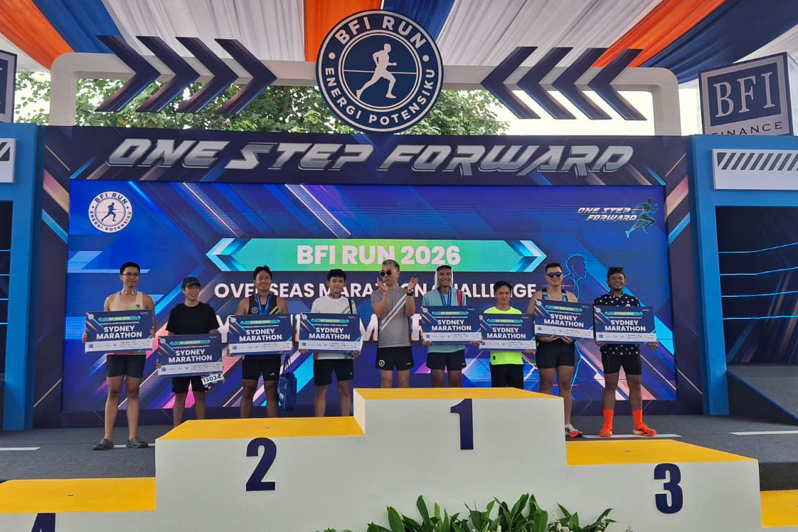 Tembus 10.000 Peserta, BFI RUN 2026 Sukses Digelar dengan Hadiah Destinasi Sydney & Yokohama Marathon