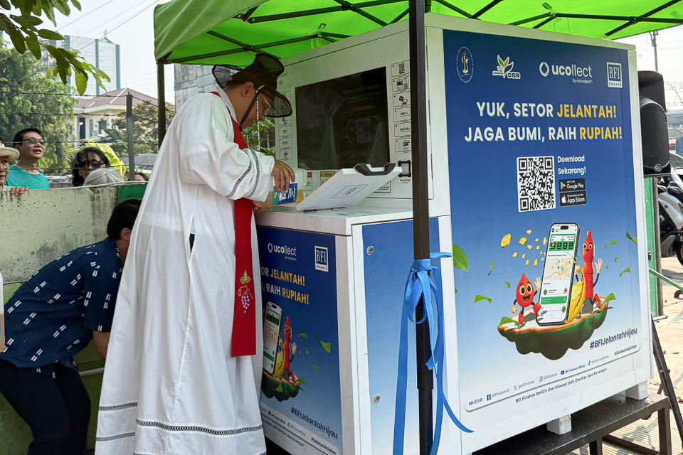 UCOllect Box menjadi salah satu solusi untuk masyarakat membuang jelantah di tempat yang benar