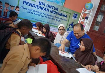 BFI Finance Supports Primary Schools' Renovation Program in Bogor
