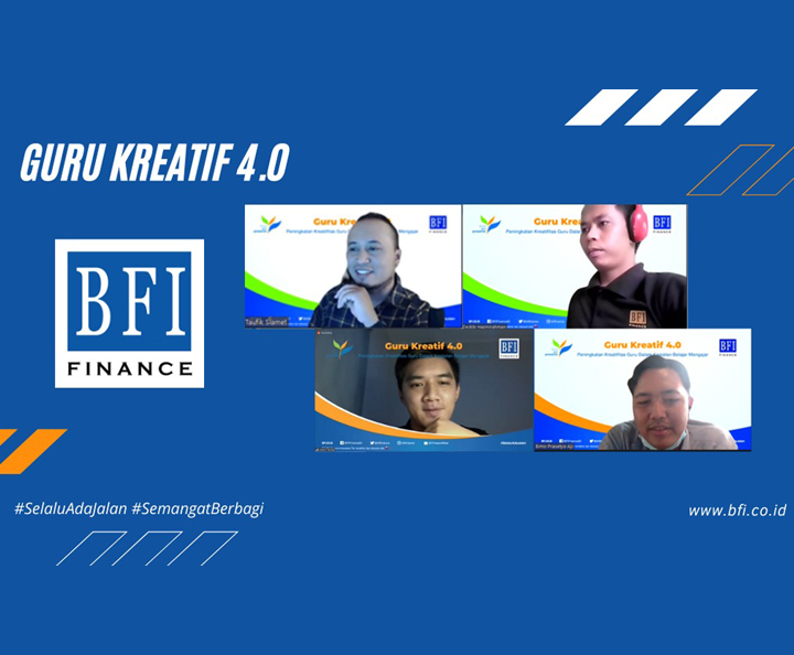 BFI Finance Holds Back “Creative Teacher 4.0” Virtual Training